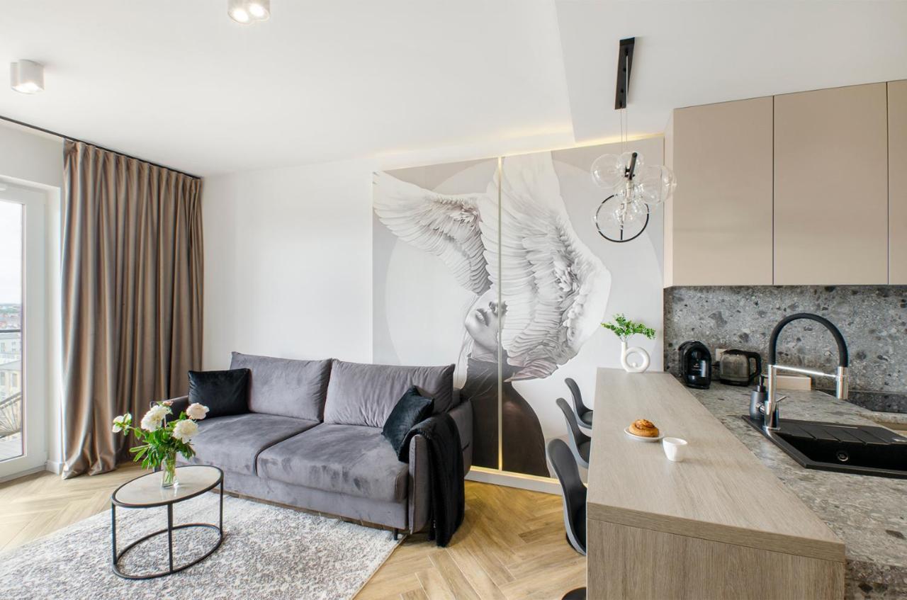 Sky Home- Angel Apartament -Neopolis, Centrum, Parking, Klimatyzacja, Dostep Na Kod Łódź Kültér fotó