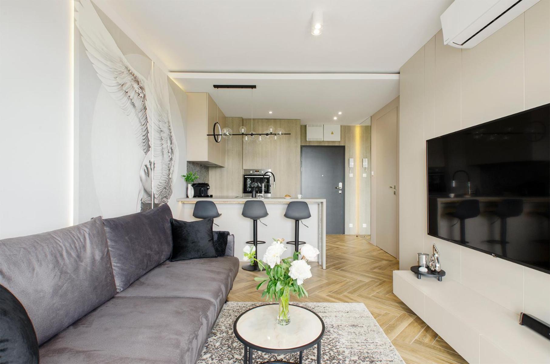 Sky Home- Angel Apartament -Neopolis, Centrum, Parking, Klimatyzacja, Dostep Na Kod Łódź Kültér fotó